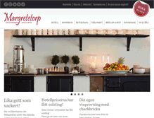 Tablet Screenshot of margretetorp.se